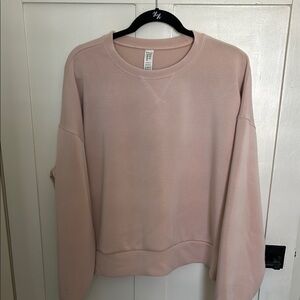 Spanx Blush Pink Air Essentials Crewneck